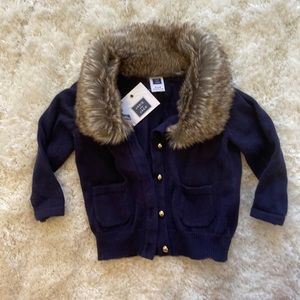 Janie and Jack Baby Girl Sweater 3-6 Months